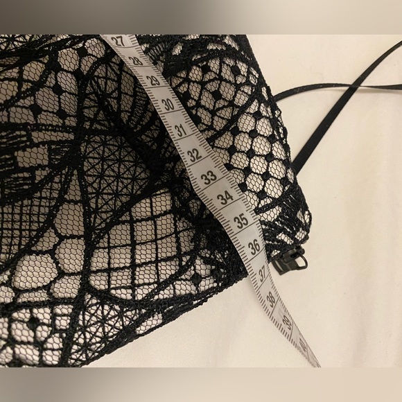 THREE FLOOR elegant beautiful asymmetric pleated lace dress, BN without Tag - Picture 9 of 9